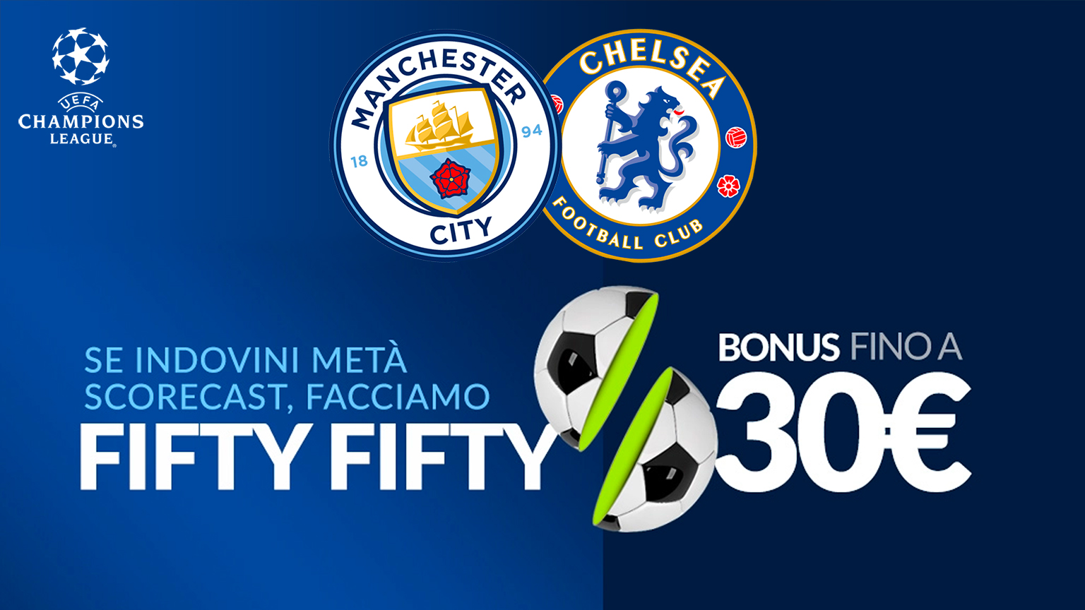 Manchester City Chelsea Bonus Eurobet