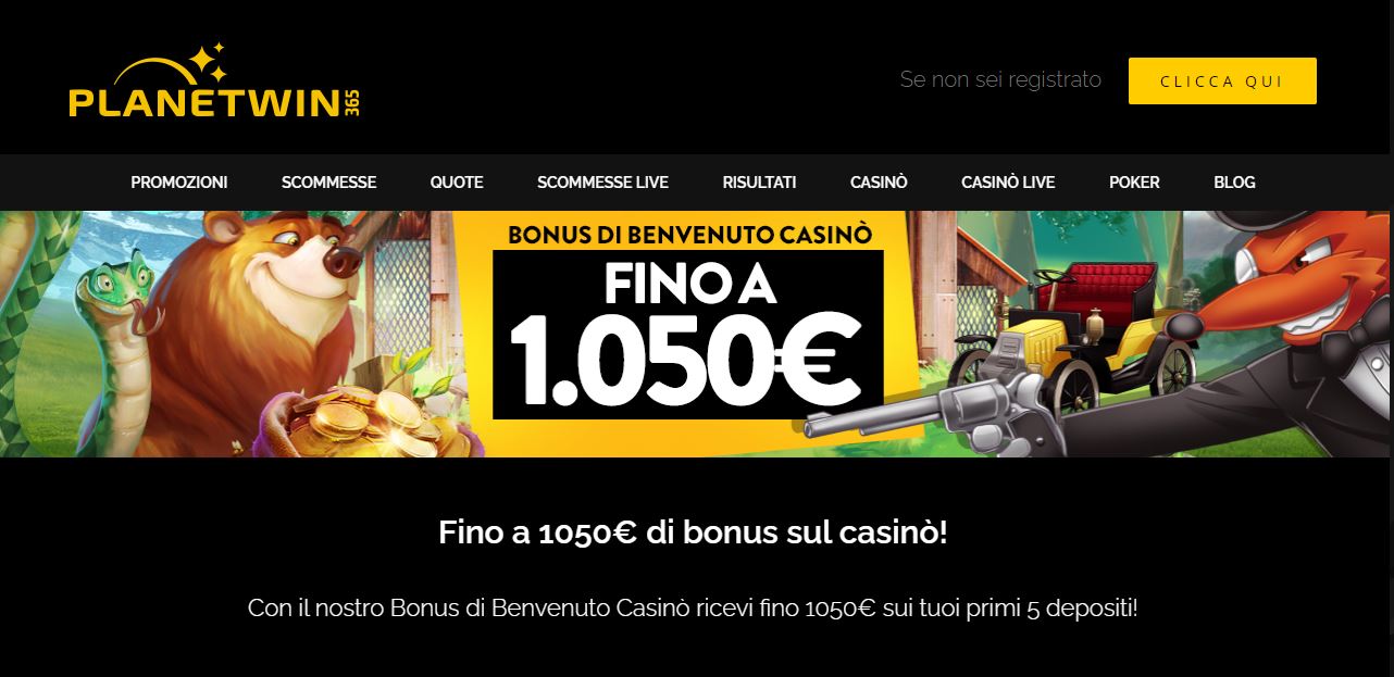 Bonus Casino PlanetWin365