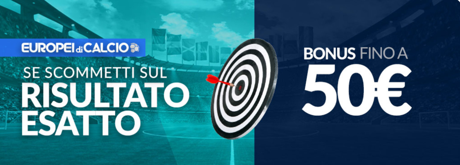 Bonus Eurobet Europei: nuova promozione per domenica 27 giugno!