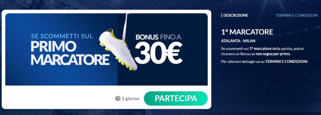 Promo Eurobet Atalanta Milan 